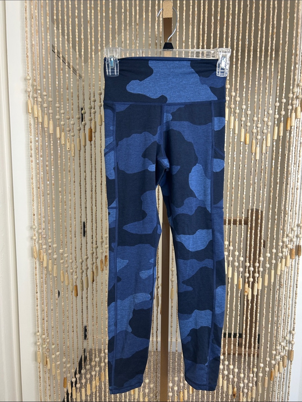Offline by Aerie Navy Blue Camo Performance Leggings